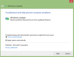 Troubleshooting Advanced Options