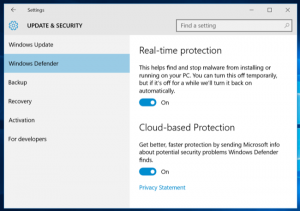 Windows Defender